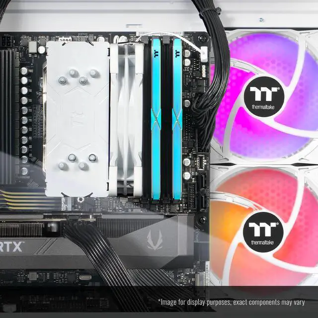 Alt view image 6 of 7 - Thermaltake Gaming Desktop PC V17S-B850-56T-LCS AMD Ryzen 7 8700F 32GB DDR5 1TB NVMe SSD GeForce RTX 5060 Ti Windows 11 Home