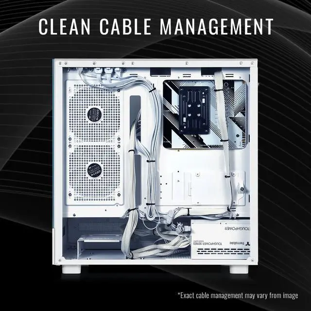 Alt view image 2 of 7 - Thermaltake Gaming Desktop PC V27S-B85K-56T-LCS AMD Ryzen 7 7800X3D 32GB DDR5 1TB NVMe SSD GeForce RTX 5060 Ti Windows 11 Home