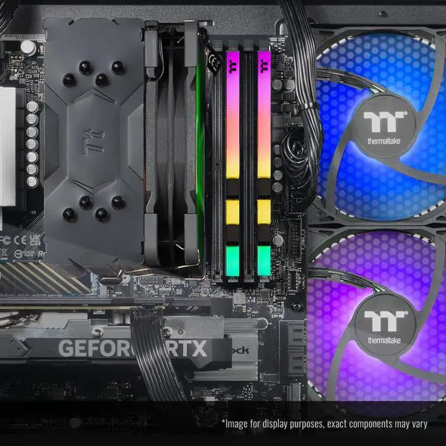 Alt view image 7 of 7 - Thermaltake Gaming Desktop PC V17B-B76R-560-LCS Intel Core i5-12600KF 16GB DDR4 1TB NVMe SSD GeForce RTX 5060 Windows 11 Home