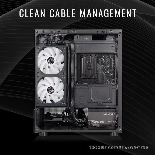 Alt view image 6 of 7 - Thermaltake Gaming Desktop PC V17B-B760-560-LCS Intel Core i5-14400F 16GB DDR5 1TB NVMe SSD GeForce RTX 5060 Windows 11 Home