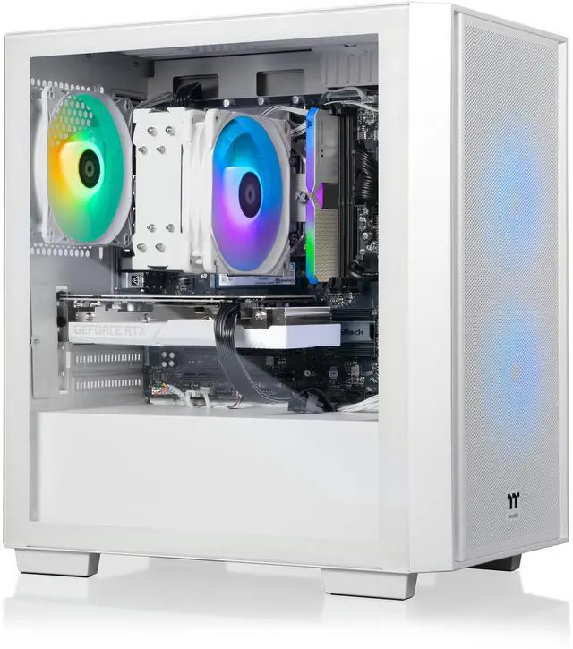 Main image of Thermaltake LCGS Versa i560S Gaming Desktop (Intel Core i7-14700F, 16GB 6000MT/s DDR5 RGB Memory, NVIDIA GeForce RTX 5060, 1TB NVMe M.2, WiFi, Windows 11) H16S-B76S-560-LCS