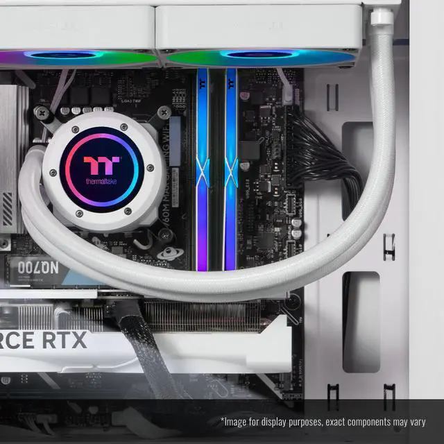 Alt view image 7 of 7 - Thermaltake LCGS Versa i570S Gaming Desktop (Intel Core i9-14900KF, 32GB 6000MT/s DDR5 RGB Memory, NVIDIA GeForce RTX 5070, 1TB NVMe M.2, WiFi, Windows 11) H16S-B760-570-LCS