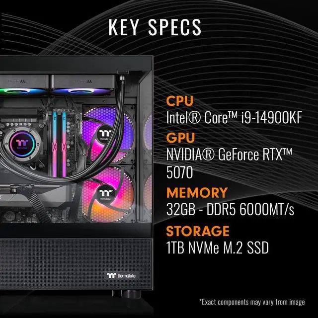 Thermaltake LCGS View i570-170 Gaming Desktop (Intel Core i9