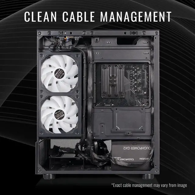 Alt view image 6 of 7 - Thermaltake LCGS View 9660T-170 Gaming Desktop (AMD Ryzen 5 9600X, ToughRam 16GB DDR5 6000MT/s RGB Memory, NVIDIA GeForce RTX 5060 Ti 8G, 1TB NVMe M.2, Wifi, Windows 11) V17B-B850-56T-LCS