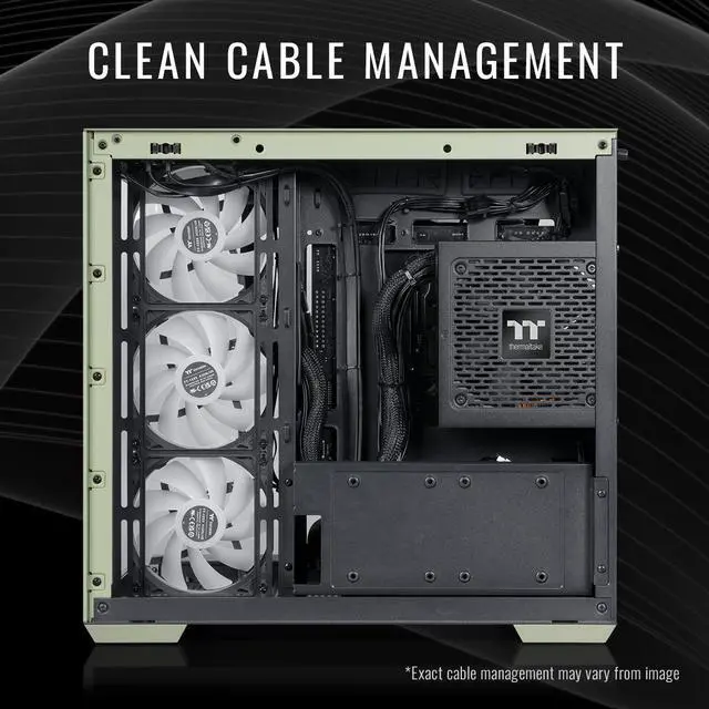 Alt view image 6 of 7 - Thermaltake LCGS View 9770M-380 Gaming Desktop (AMD Ryzen 7 9700X, ToughRam 32GB DDR5 6000MT/s RGB Memory, NVIDIA GeForce RTX 5070, 1TB NVMe M.2, Wifi, Windows 11) V38M-B85B-570-LCS