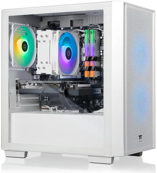 Main image of Thermaltake Gaming Desktop PC NE R76-H16 AMD Ryzen 7 5700 16GB DDR4 1TB SSD AMD Radeon RX 7600 Windows 11 Home