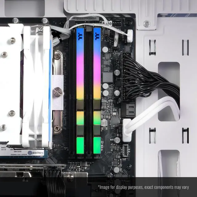 Alt view image 7 of 7 - Thermaltake Gaming Desktop PC NE R76-H16 AMD Ryzen 7 5700 16GB DDR4 1TB SSD AMD Radeon RX 7600 Windows 11 Home