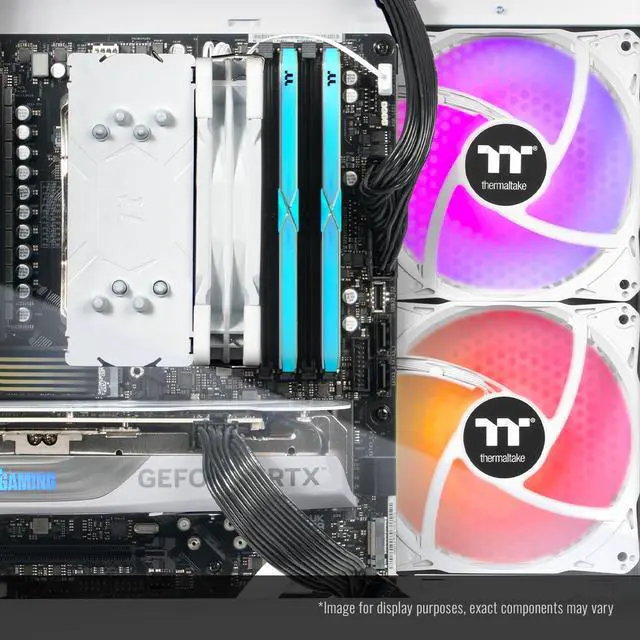 Alt view image 7 of 7 - Thermaltake Gaming Desktop PC NE i1460S-V170S Intel Core i5-14400F 16GB DDR4 1TB SSD GeForce RTX 5060 Windows 11 Home