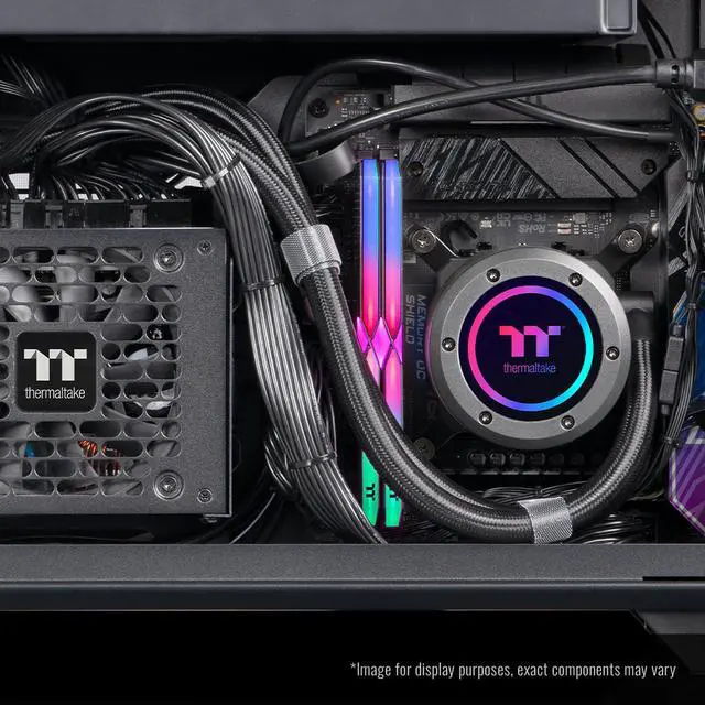 Alt view image 2 of 7 - Thermaltake LCGS Traveler Mini-ITX Gaming PC Core Ultra 7 265KF RTX 5070 12GB 32GB DDR5 2TB NVMe SSD Wi-Fi 6E Windows 11