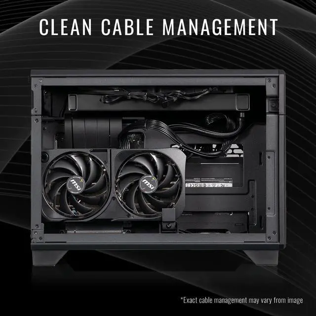 Alt view image 3 of 7 - Thermaltake LCGS Traveler Mini-ITX Gaming PC Core Ultra 7 265KF RTX 5070 12GB 32GB DDR5 2TB NVMe SSD Wi-Fi 6E Windows 11