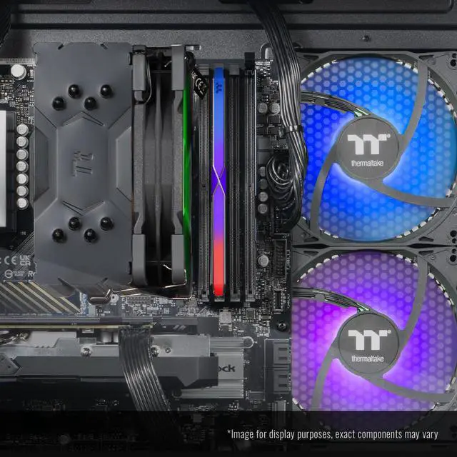 Alt view image 4 of 7 - Thermaltake Desktop PC LCGS NE 9696X-V170B N17B-B850-96X-LCS AMD Ryzen 5 9600X 16GB DDR5 1TB NVMe SSD AMD Radeon RX 9060 XT Windows 11