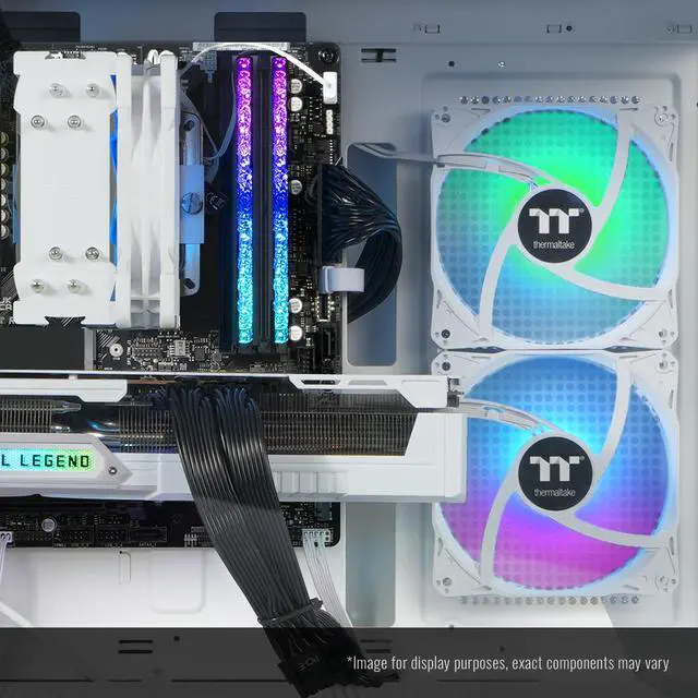 Alt view image 7 of 7 - Thermaltake Desktop PC LCGS NE i1458S-V270S N27S-B760-B58-LCS Intel Core i5-14400F 16GB DDR4 1TB NVMe SSD Intel Arc B580 Windows 11