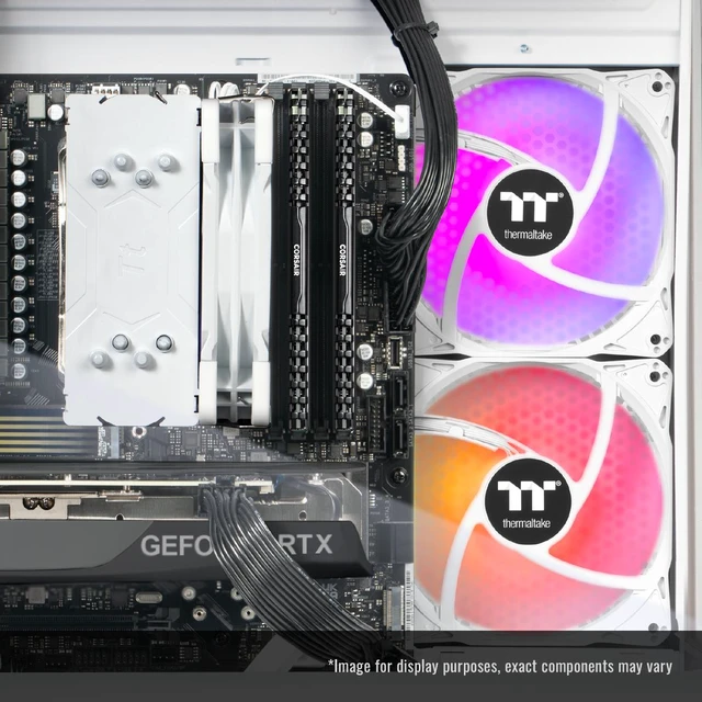 Alt view image 5 of 7 - Thermaltake LCGS NE 5760S-V170S Gaming Desktop (AMD Ryzen 7 5700, NVIDIA GeForce RTX 5060, 32GB DDR4 3200Mhz Memory, 1TB NVMe M.2, 650W PSU, Wifi, Windows 11) N17S-B550-560-LCS