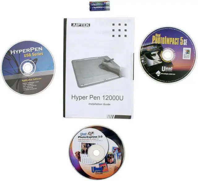 Alt view image 2 of 3 - AIPTEK HyperPen 12000U 9" x 12" Active Area USB Tablet