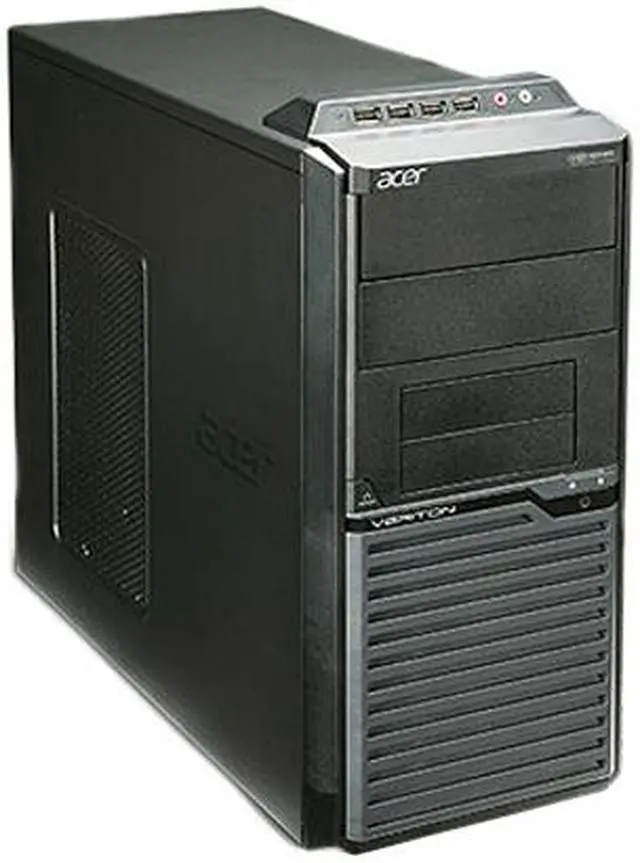 Alt view image 5 of 5 - Acer Veriton M2630G Desktop Computer - Intel Pentium G3240 3.10 GHz 4GB DDR3 500GB HDD Windows 7 Professional - DT.VJTAA.003