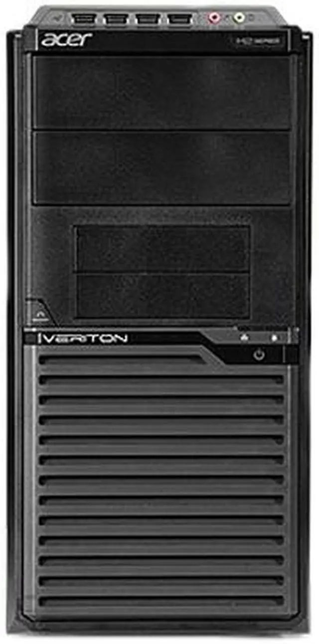 Alt view image 2 of 5 - Acer Veriton M2630G Desktop Computer - Intel Pentium G3240 3.10 GHz 4GB DDR3 500GB HDD Windows 7 Professional - DT.VJTAA.003