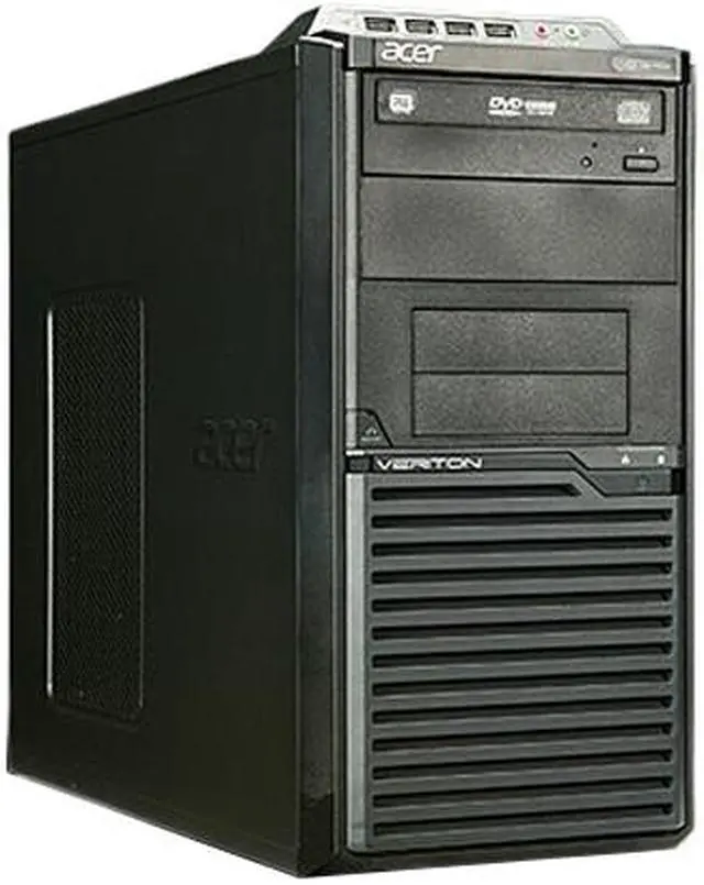 Alt view image 3 of 5 - Acer Veriton M2630G Desktop Computer - Intel Core i3-4150 3.50 GHz 4GBDDR3 500GB HDD Windows 7 Professional - A4Y-00001