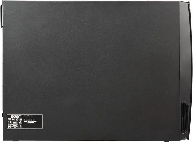 Alt view image 4 of 9 - Acer Desktop PC Aspire X AXC-115-UR20 AMD E2-6110 4GB DDR3 500GB HDD AMD Radeon R2 Windows 8.1 64-Bit