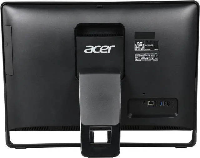 Alt view image 5 of 7 - Acer All-in-One PC Aspire AZ3-605-UR2A Intel Core i3-3227U 4GB DDR3 1TB HDD 23" Windows 8.1 64-Bit