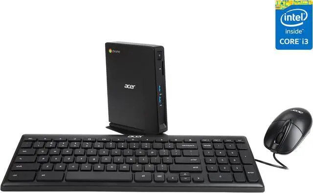Main image of Acer Chromebox CXI-i34GKM (DT.Z07AA.001) Intel Core i3 4030U  (1.90 GHz) 4 GB DDR3L 16 GB SSD Google Chrome OS