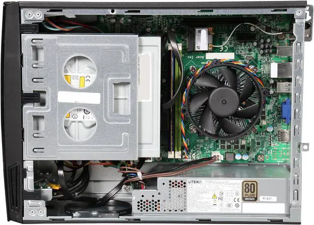 Alt view image 6 of 9 - Acer Certified Refurbished Desktop PC Aspire AXC-605G-UW20 Intel Core i3 4160 (3.60 GHz) 4 GB DDR3 1 TB HDD Intel HD Graphics 4400 Windows 7 Home Premium 64-Bit (Manufacturer Recertified)