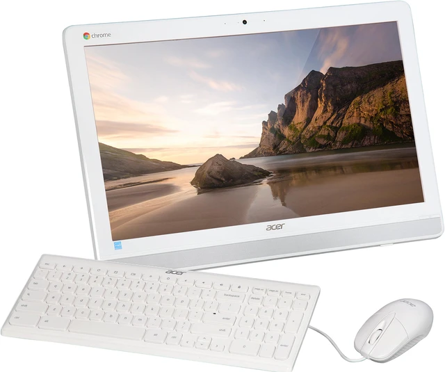 Alt view image 6 of 14 - Acer Chromebase DC221HQ Bwmicz All-in-One Computer NVIDIA Tegra K1 Up to 2.1 GHz 4 GB DDR3 16 GB SSD NVIDIA Integrated Graphics 21.5" 1920 x 1080 Google Chrome OS