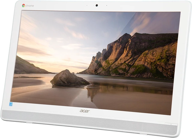 Alt view image 8 of 14 - Acer Chromebase DC221HQ Bwmicz All-in-One Computer NVIDIA Tegra K1 Up to 2.1 GHz 4 GB DDR3 16 GB SSD NVIDIA Integrated Graphics 21.5" 1920 x 1080 Google Chrome OS