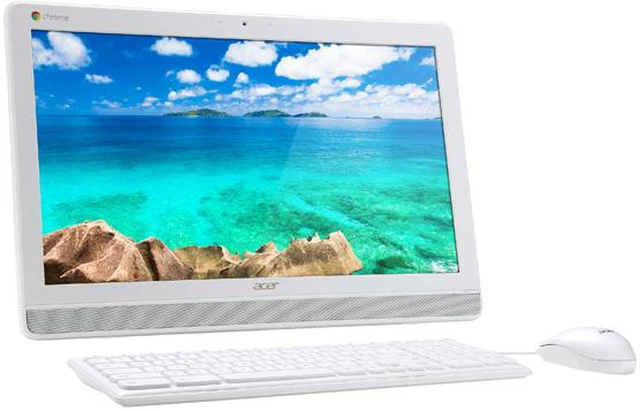 Alt view image 3 of 14 - Acer Chromebase DC221HQ Bwmicz All-in-One Computer NVIDIA Tegra K1 Up to 2.1 GHz 4 GB DDR3 16 GB SSD NVIDIA Integrated Graphics 21.5" 1920 x 1080 Google Chrome OS