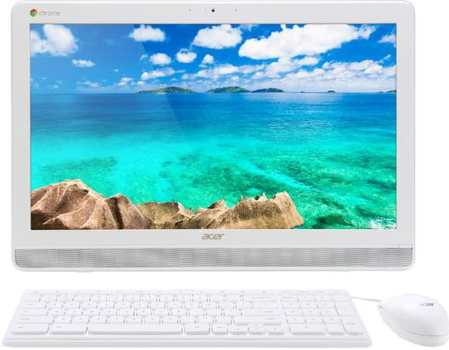Alt view image 2 of 14 - Acer Chromebase DC221HQ Bwmicz All-in-One Computer NVIDIA Tegra K1 Up to 2.1 GHz 4 GB DDR3 16 GB SSD NVIDIA Integrated Graphics 21.5" 1920 x 1080 Google Chrome OS