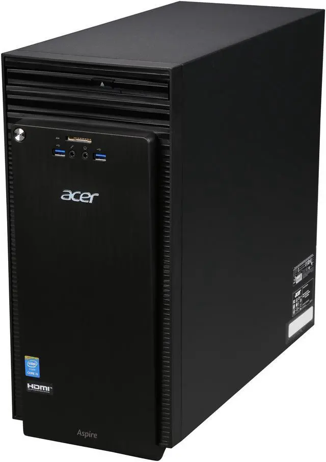 Alt view image 4 of 9 - Acer Desktop Computer ATC-705-UR5A Intel Core i5-4460 8GB DDR3 2TB HDD Intel HD Graphics 4600 Windows 10 Home