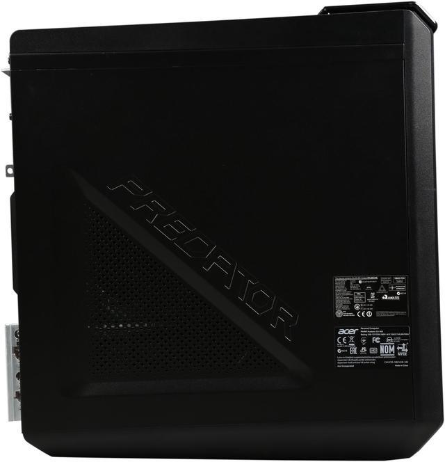 Alt view image 4 of 7 - Acer Desktop Computer Predator G3 AG3-605-UC51 Intel Core i7 4th Gen 4790 (3.6 GHz) 32 GB DDR3 2 TB HDD 128 GB SSD NVIDIA GeForce GTX 745 4 GB Windows 8.1 (Manufacturer Recertified)