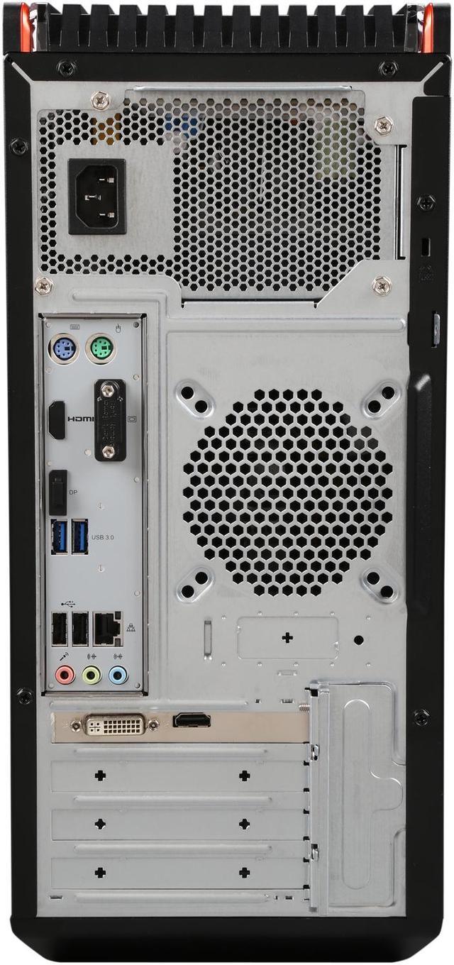 Alt view image 6 of 7 - Acer Desktop Computer Predator G3 AG3-605-UC51 Intel Core i7 4th Gen 4790 (3.6 GHz) 32 GB DDR3 2 TB HDD 128 GB SSD NVIDIA GeForce GTX 745 4 GB Windows 8.1 (Manufacturer Recertified)