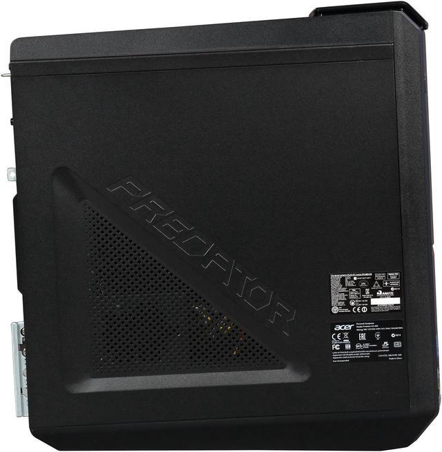 Alt view image 4 of 9 - Acer Desktop PC Predator G AG3-605-UR11 Intel Core i7 4790 (3.6 GHz) 16 GB DDR3 1 TB HDD 256 GB SSD NVIDIA GeForce GTX 970 Windows 8.1 (Manufacturer Recertified)