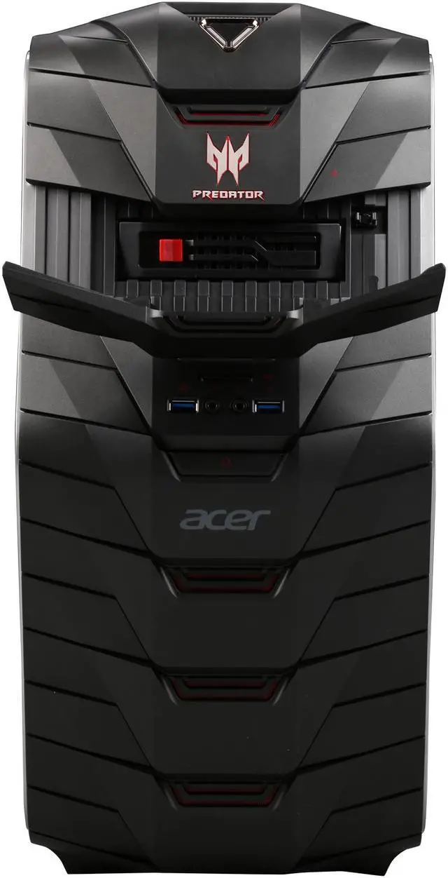 Alt view image 2 of 6 - Acer Desktop Computer Predator G6 AG6-710-70002 Intel Core i7-6700K 16GB DDR4 2TB HDD 256GB SSD NVIDIA GeForce GTX 980 4 GB Windows 10 Home 64-bit