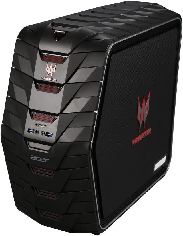 Alt view image 3 of 6 - Acer Desktop Computer Predator G6 AG6-710-70002 Intel Core i7-6700K 16GB DDR4 2TB HDD 256GB SSD NVIDIA GeForce GTX 980 4 GB Windows 10 Home 64-bit