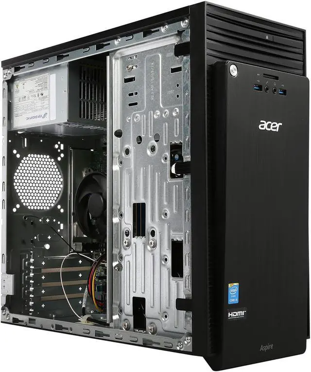 Alt view image 7 of 9 - Acer Desktop Computer Aspire TC-705 Intel Core i5-4460 8GB DDR3 1TB HDD Intel HD Graphics 4600 Choice of Windows 8.1 Pro 64-Bit or Windows 7 Professional 64-Bit