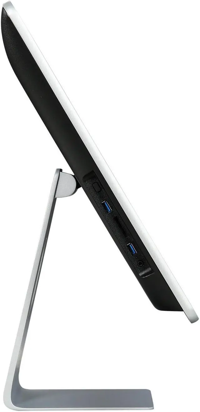 Alt view image 4 of 7 - Acer All-in-One Computer Aspire Z AZ3-715-UR53 Intel Core i3-6100T 8GB DDR4 1TB HDD 23.8" Touchscreen Windows 10 Home