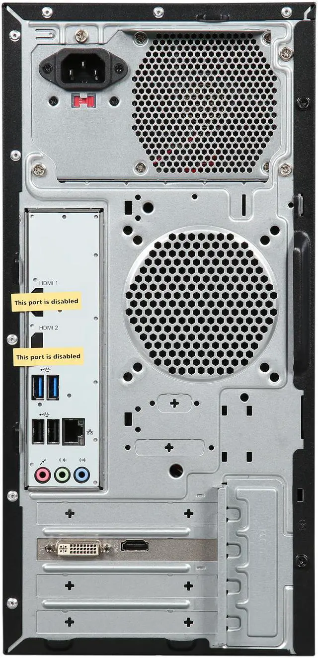 Alt view image 8 of 9 - Acer Desktop Computer Aspire T ATC-710-UR57 Intel Core i7-6700 16GB DDR3 2TB HDD NVIDIA GeForce GTX 745 4 GB GDDR3 Windows 10 Pro