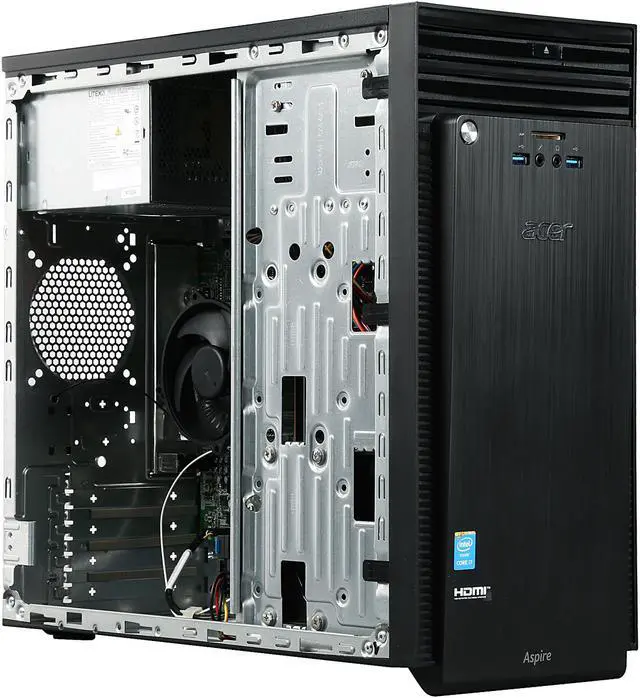 Alt view image 7 of 9 - Acer Desktop Computer Aspire TC ATC-705-UC52 Intel Core i7 4th Gen 4790 (3.6 GHz) 12 GB DDR3 1 TB HDD Intel HD Graphics 4600 Windows 10 Home 64-Bit (Manufacturer Recertified)