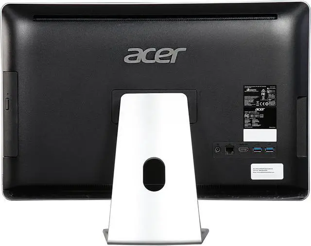 Alt view image 5 of 7 - Acer All-in-One Computer Aspire ZC AZC-700G-UW61 Celeron N3150 (1.60 GHz) 4 GB DDR3L 500 GB HDD 19.5" Windows 10 Home 64-Bit (Manufacturer Recertified)