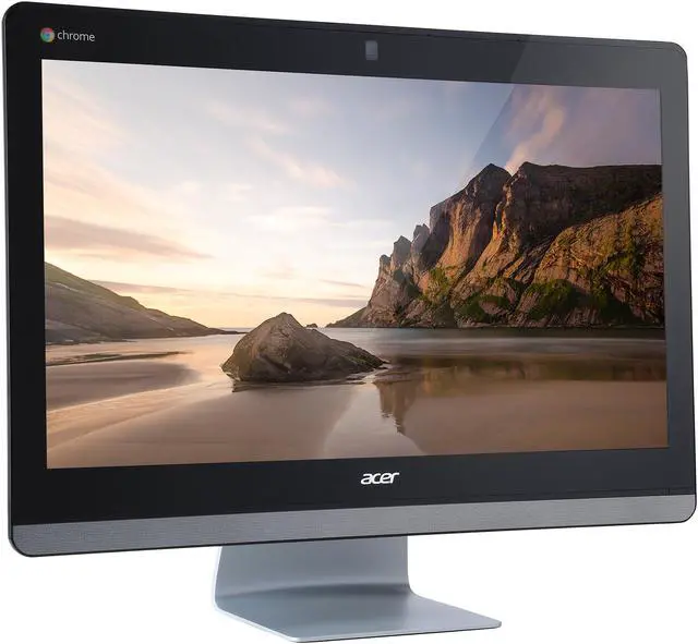 Alt view image 3 of 8 - Acer All-in-one PC Chromebase 24 CA24I-CT Intel Celeron 3215U 4 GB DDR3L 16GB SSD 23.8" Touchscreen Google Chrome OS