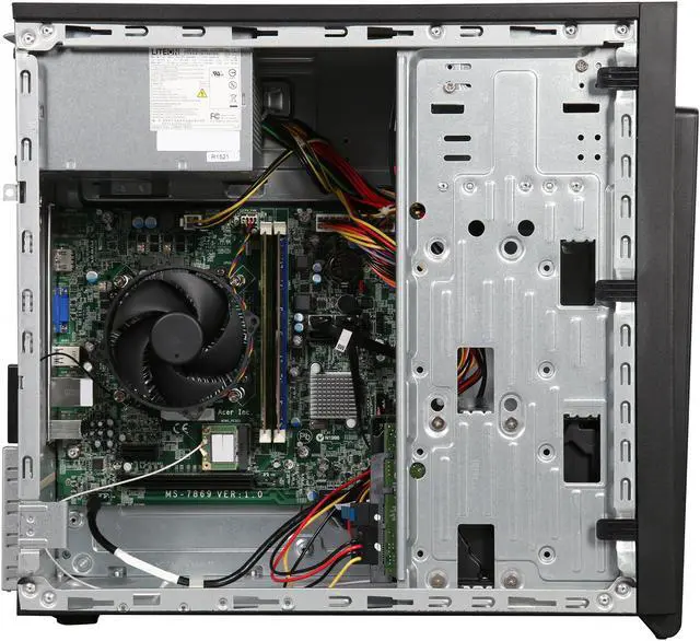 Alt view image 7 of 9 - Acer Desktop Computer Aspire T ATC-705-UC51 Intel Core i7-4790 12GB DDR3 1TB HDD Intel HD Graphics 4600 Windows 8.1
