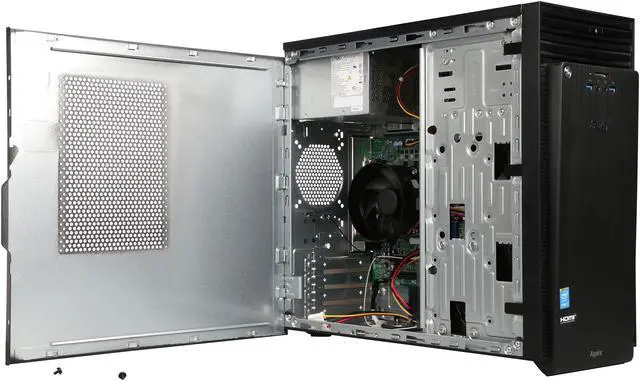 Alt view image 6 of 9 - Acer Desktop Computer Aspire T ATC-705-UC52 Intel Core i7-4790 12GB DDR3 1TB HDD Intel HD Graphics 4600 Windows 10 Home