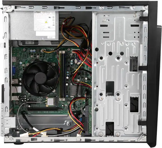 Alt view image 7 of 9 - Acer Desktop Computer Aspire T ATC-705-UC52 Intel Core i7-4790 12GB DDR3 1TB HDD Intel HD Graphics 4600 Windows 10 Home