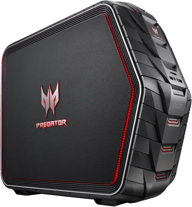 Alt view image 4 of 10 - Acer Desktop Computer Predator G6-710-70003 Intel Core i7-7700K 16GB DDR4 1TB HDD 256GB SSD GeForce GTX 1070 Windows 10 Home 64-Bit