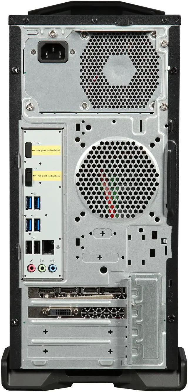 Alt view image 9 of 9 - Acer Desktop Computer Predator G3-710-UC11 Intel Core i7 7th Gen 7700 (3.60 GHz) 32 GB DDR4 1 TB HDD 256 GB SSD NVIDIA GeForce GTX 1070 Windows 10 Home 64-Bit (Manufacturer Recertified)