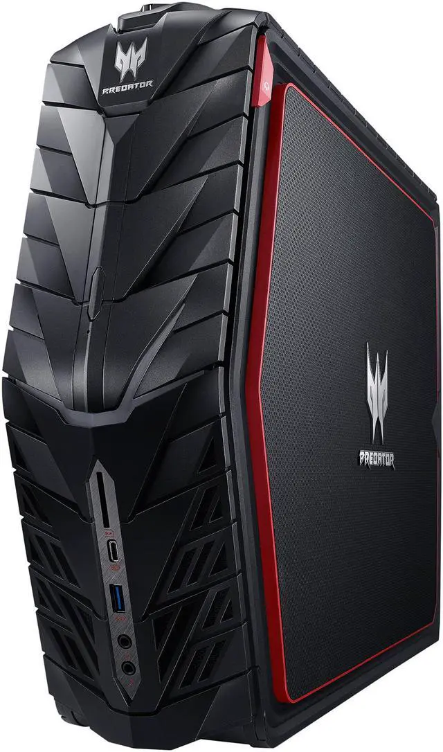 Alt view image 4 of 8 - Acer Desktop PC Predator G1-710-70001 Intel Core i7-6700 32GB DDR4 2TB HDD 512GB SSD GeForce GTX 1080 Windows 10 Home