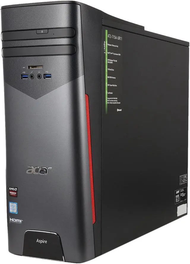 Acer Desktop Computer Aspire T AT3-715A-UR11 Intel Core i7-6700