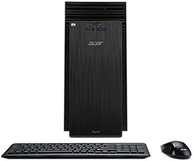 Alt view image 2 of 4 - Acer Desktop PC Aspire T TC-710-UR62 Intel Core i5-6400 16GB DDR3 2TB HDD 96GB SSD Intel HD Graphics 530 Windows 10 Home 64-Bit