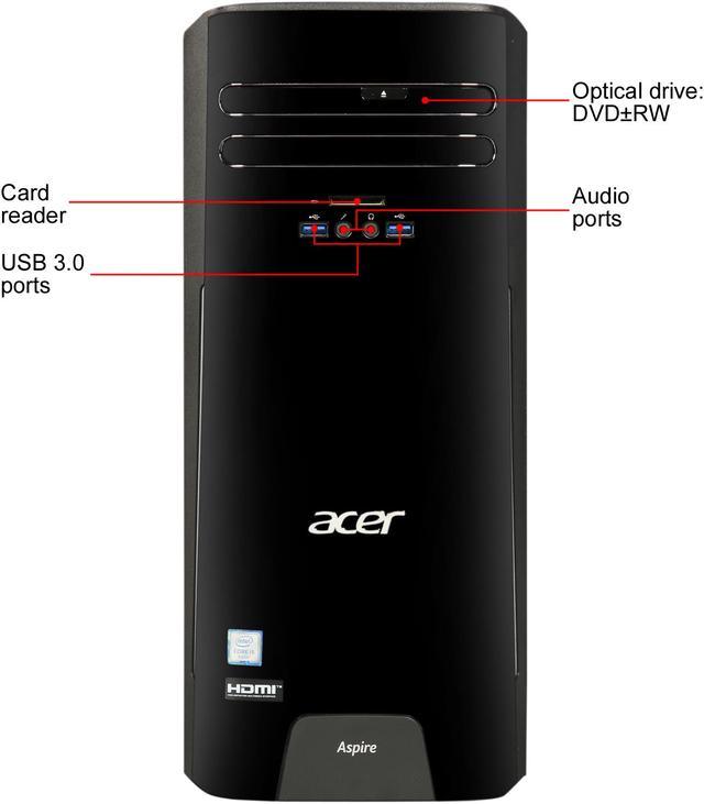 Refurbished: Acer Desktop Computer Aspire ATC-780-AMZi5 Refurbished: Acer Desktop Computer Aspire ATC-780-AMZi5